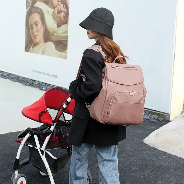 Sac à Langer Bébé en Cuir Nomade