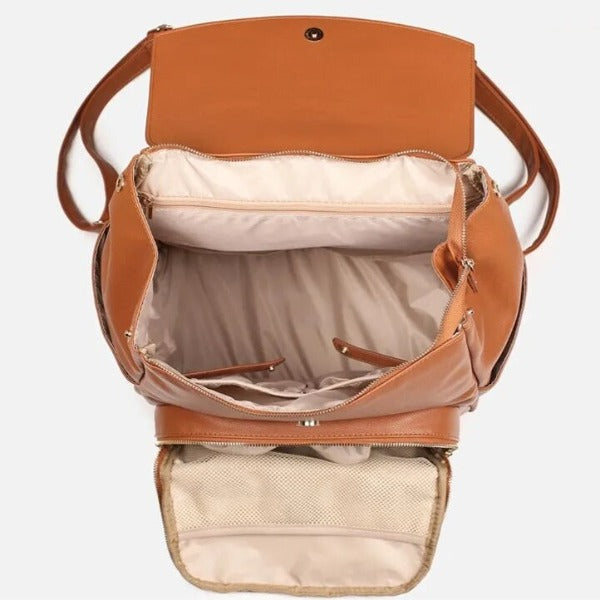 Sac à Dos à Langer Cuir Pratique