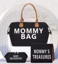 Sac à Langer Bébé - Le  Black Lady